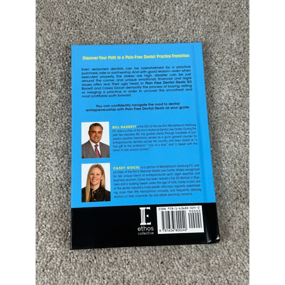 Pain Free Dental Deals An Entrepreneurial Dentists Guide Buying Selling Merging
